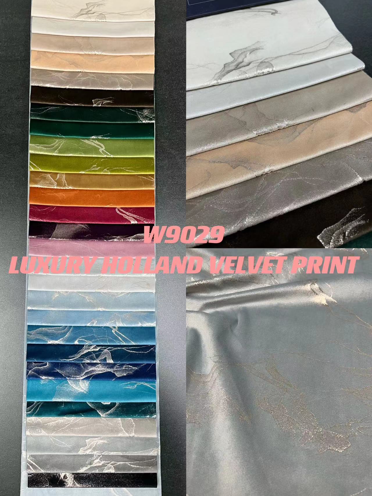 W9029 LUXE HOLLAND FLUWELEN PRINT