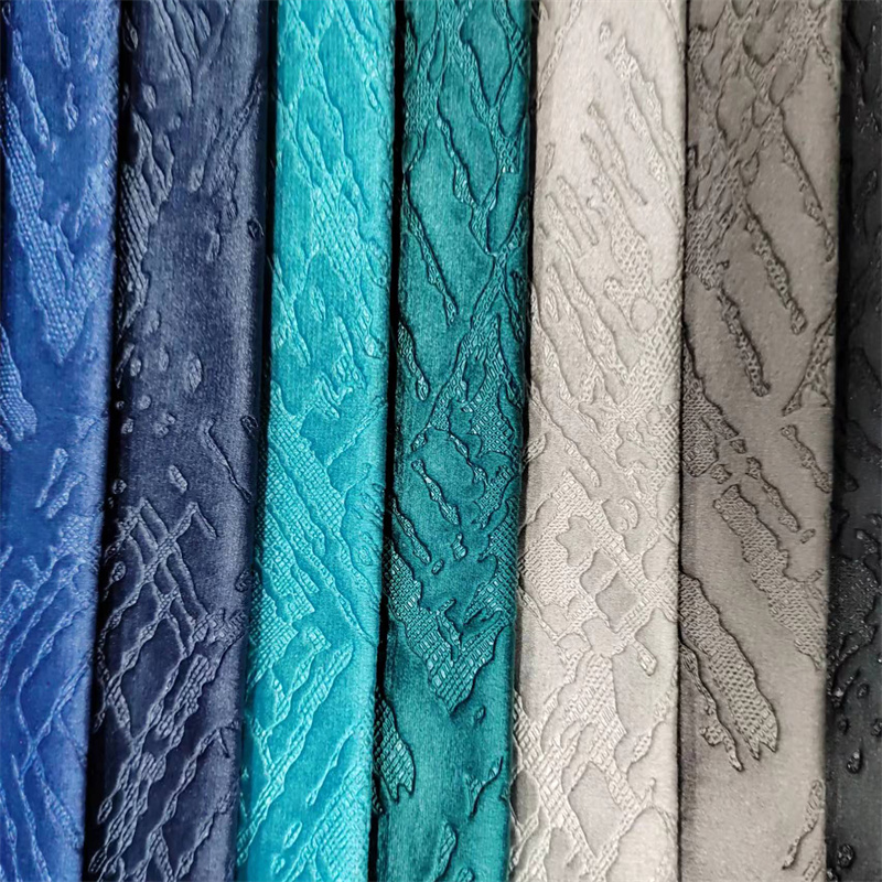 W9081+3D geperste bloemkunst Nederlands fluwelen 3D reliëf flanellen gordijndoek